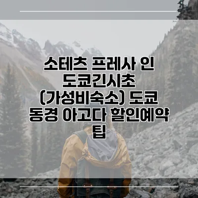 소테츠 프레사 인 도쿄긴시초 (가성비숙소) 도쿄 동경 아고다 할인예약 팁