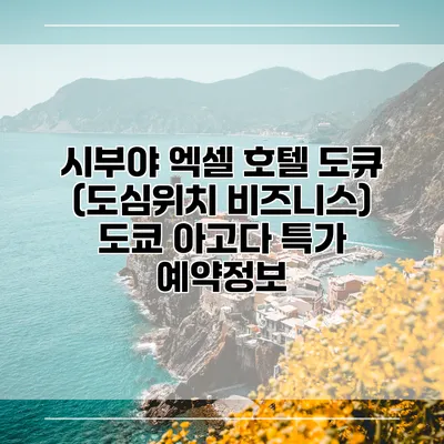 시부야 엑셀 호텔 도큐 (도심위치 비즈니스) 도쿄 아고다 특가 예약정보