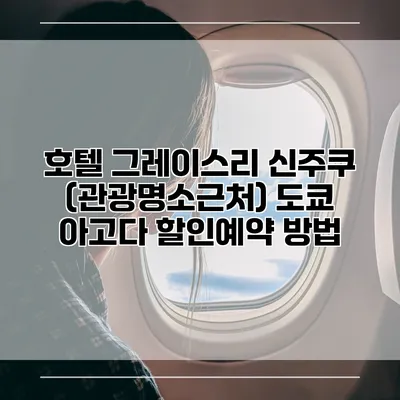 호텔 그레이스리 신주쿠 (관광명소근처) 도쿄 아고다 할인예약 방법